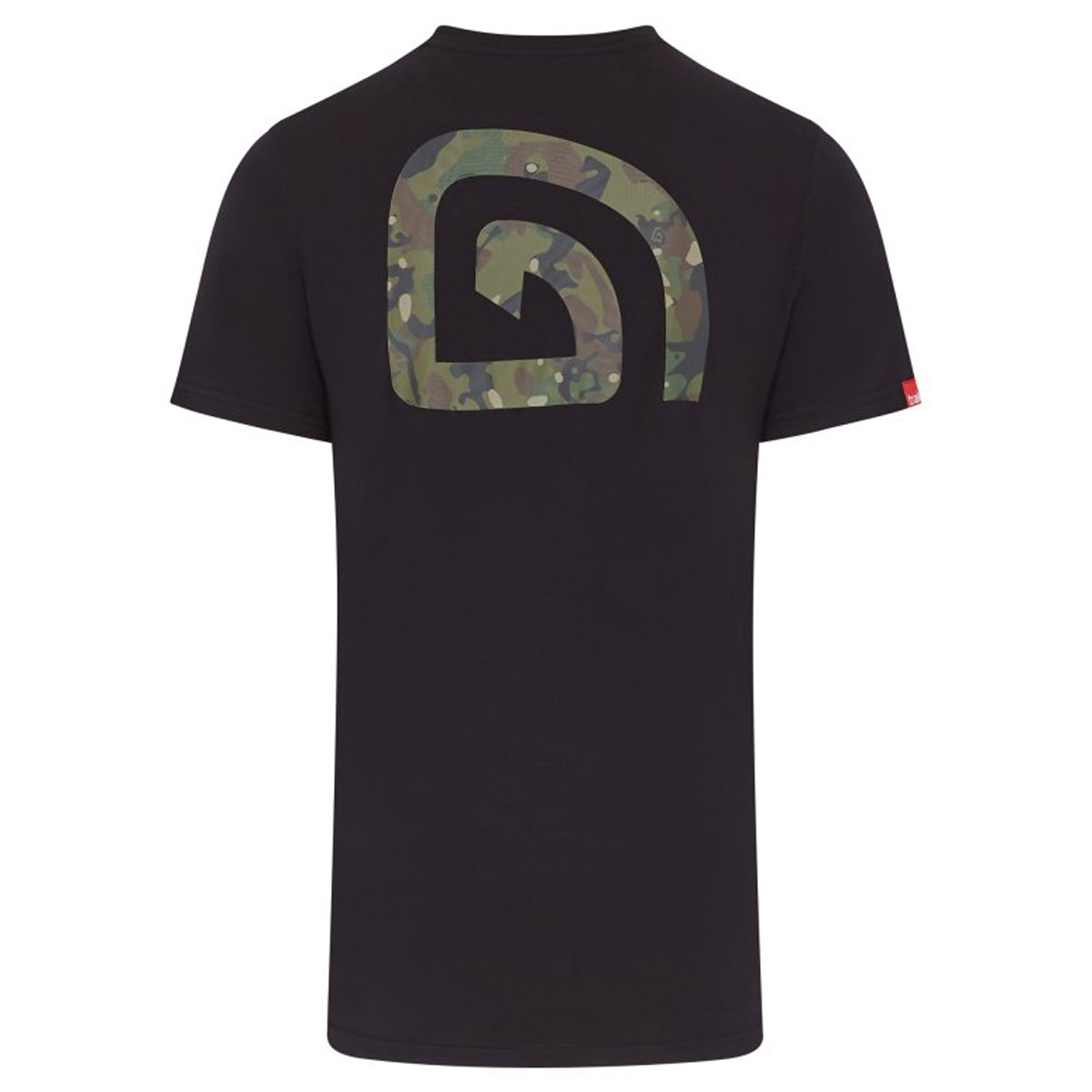 Trakker CR Logo T-Shirt Black Camo