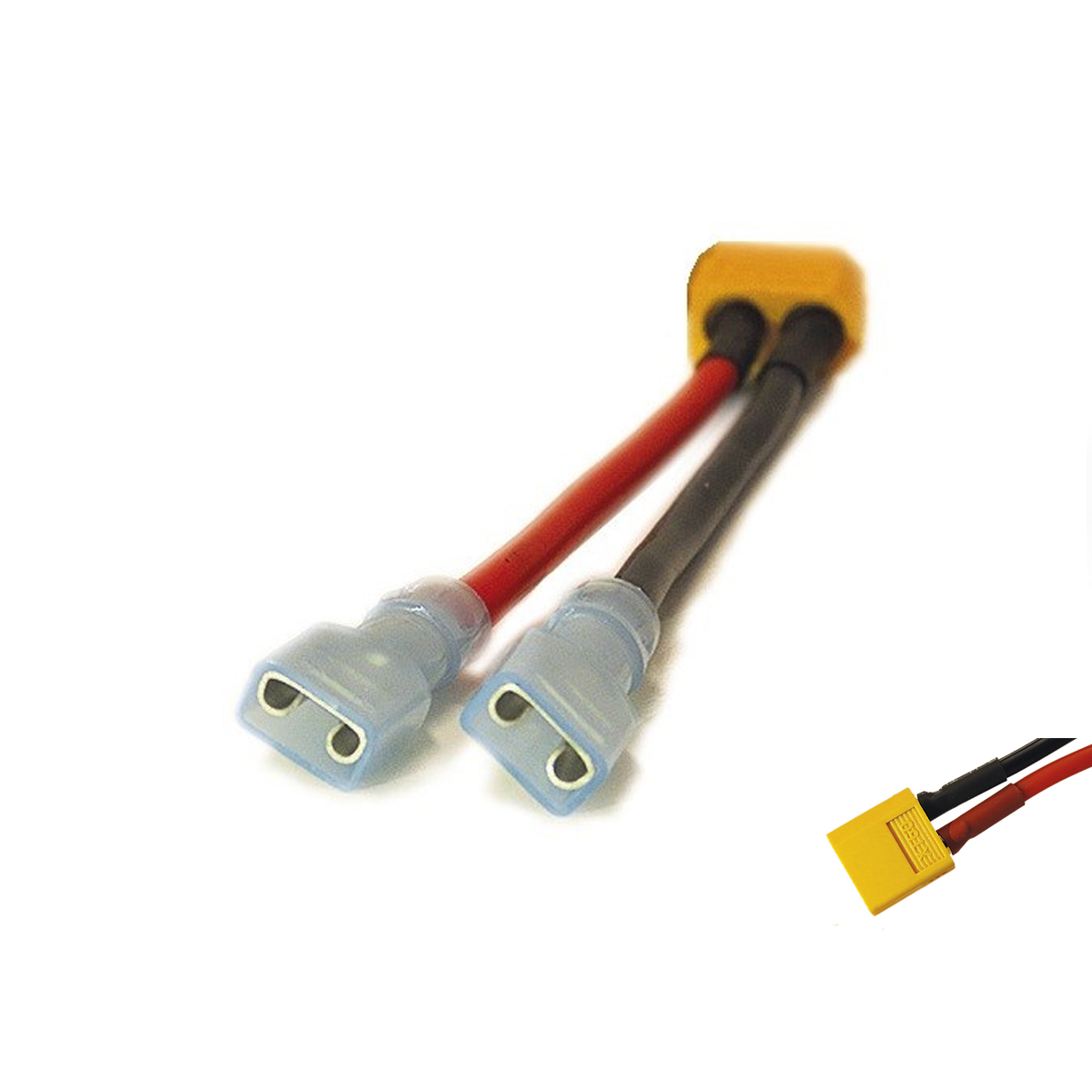 Jarocells XT60 Female Naar 6,3 mm blade connector Female
