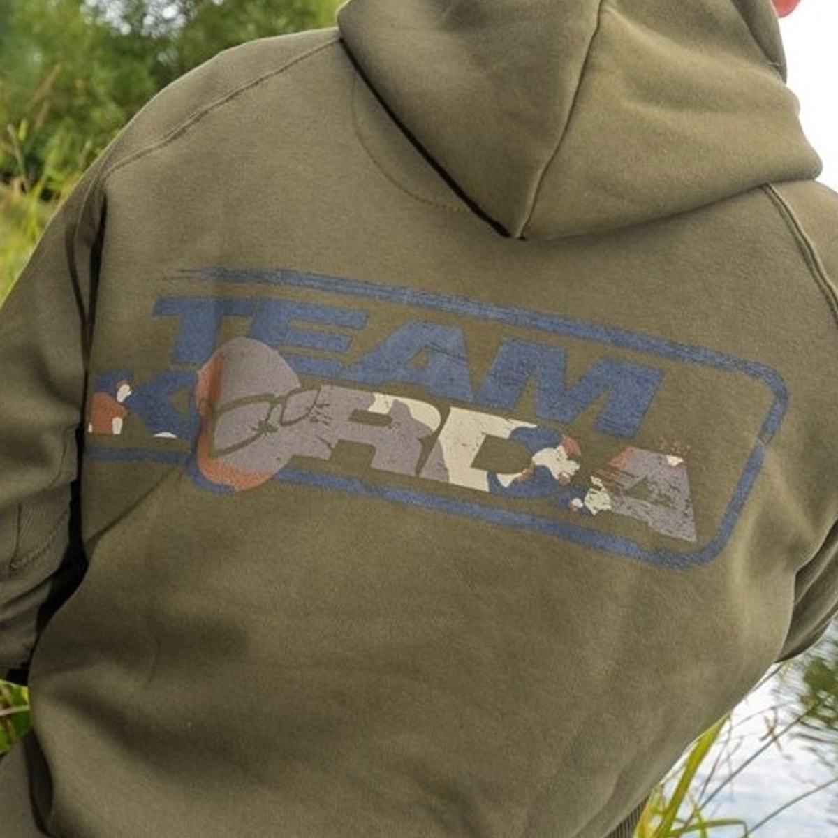 Korda Team Korda Hoody Dark Olive