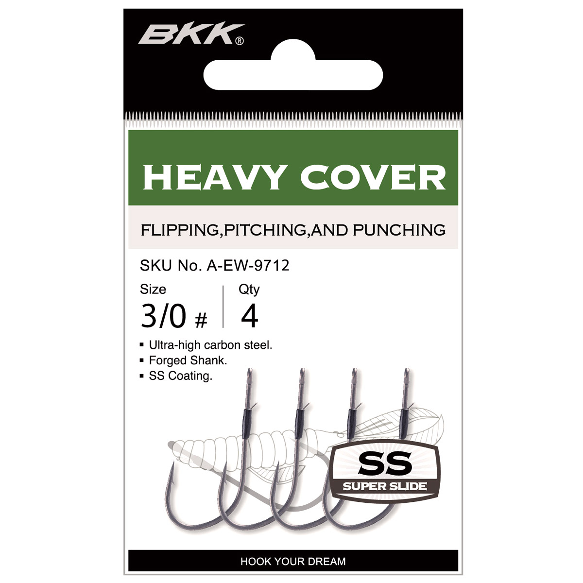 BKK Heavy Cover Flipping Hook