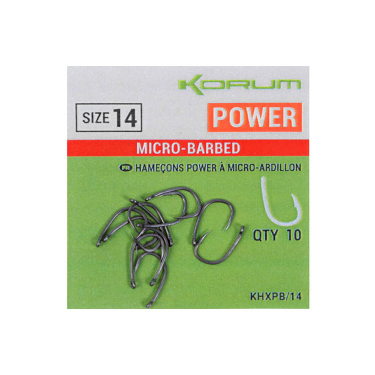Korum Xpert Power Micro Barbed