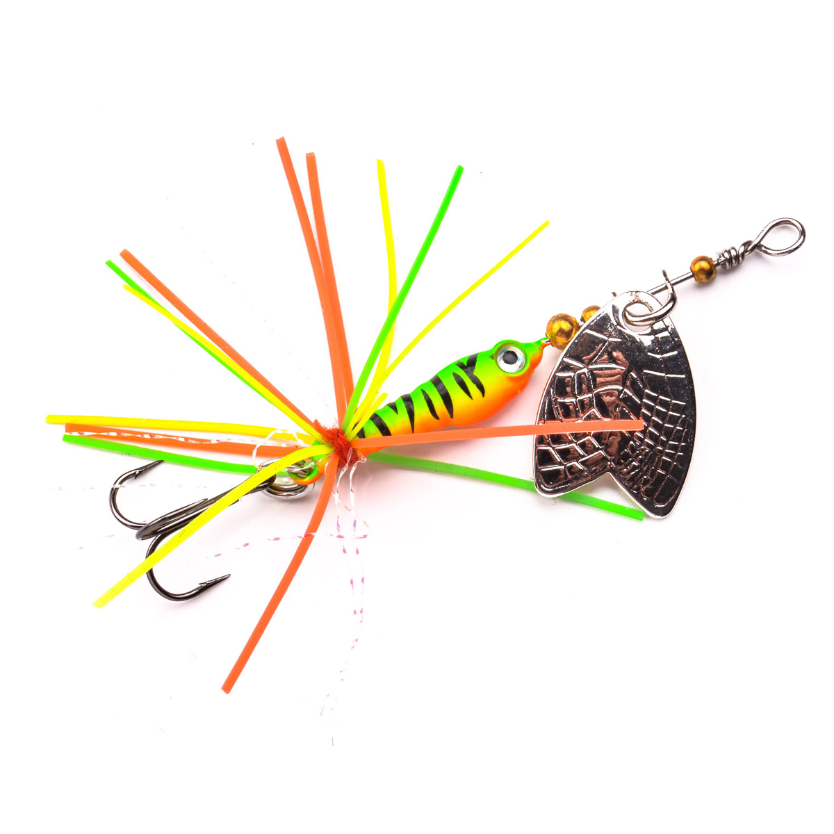 Spro Larva Mayfly Micro Spinner Treble Hook