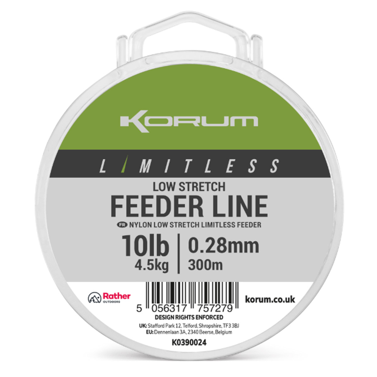 Korum Limitless Feeder Line 300 Meter