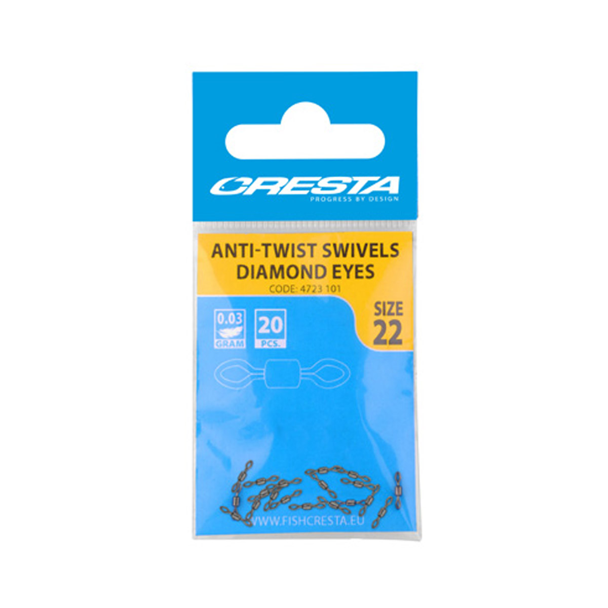 Spro Cresta Rolling Swivel Combi Eyes