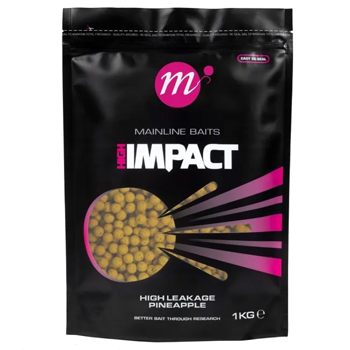 Mainline Hi Impact Boilies High Leakage Pineapple