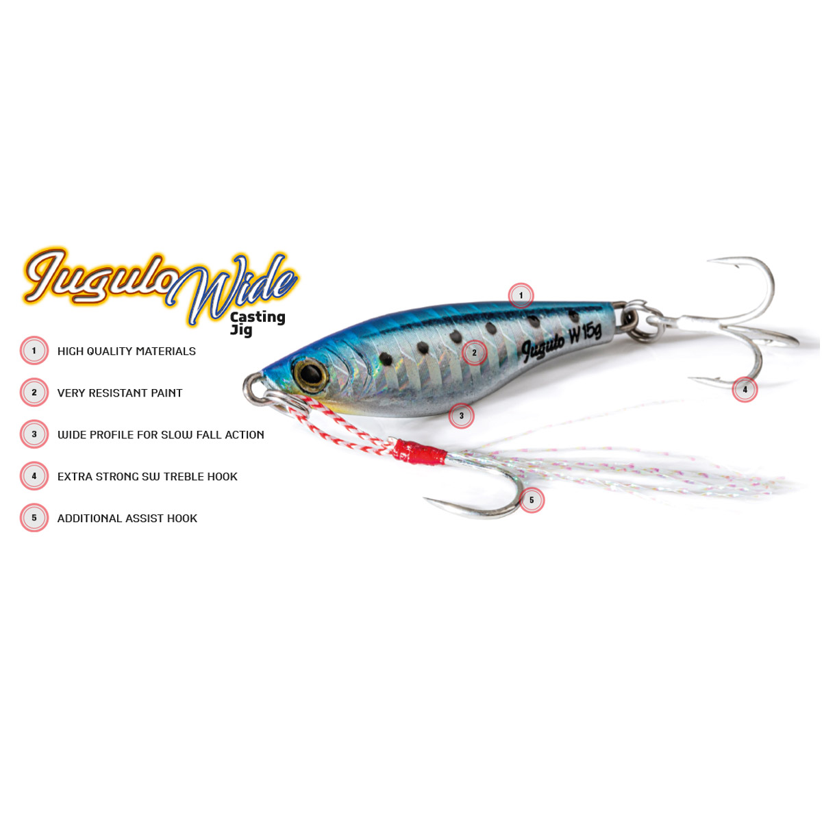 Molix Jugulo Wide Casting Jig 7 Gram