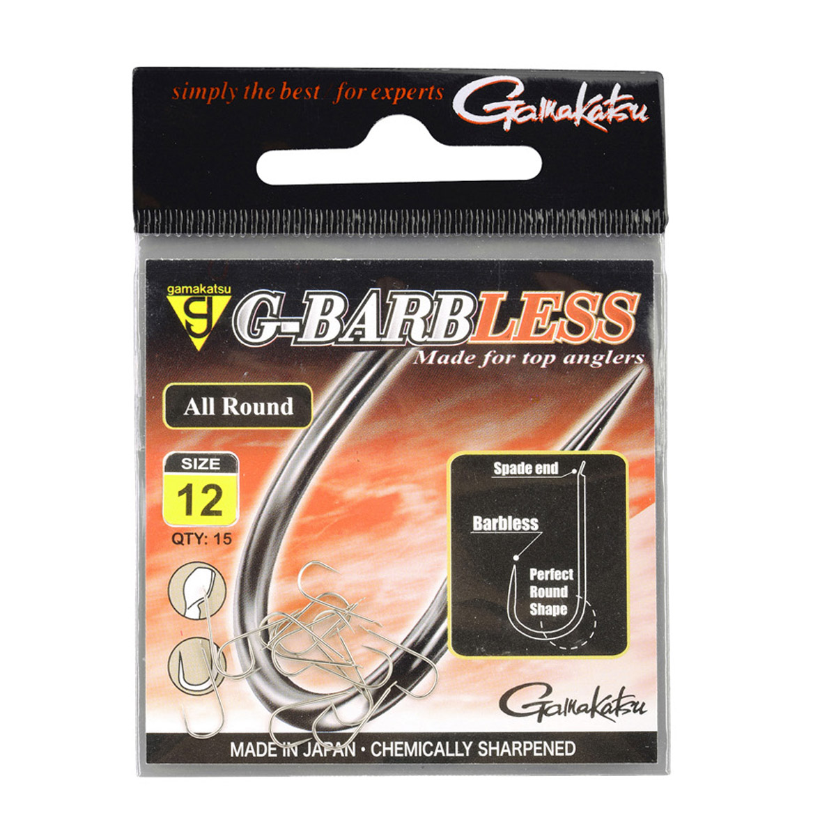 Gamakatsu Haken G-BL All Round Barbless